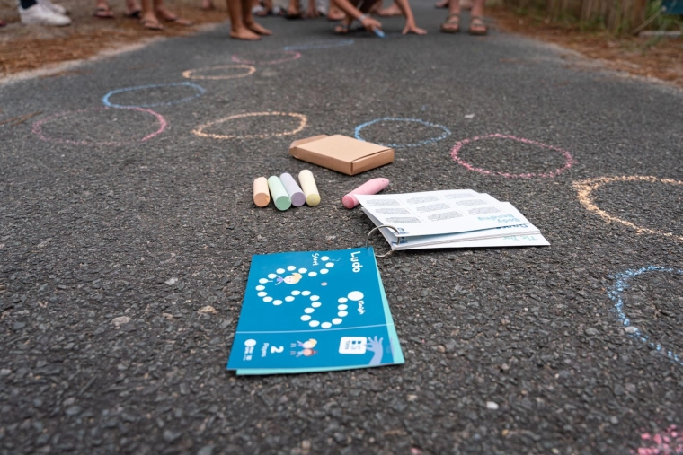 Activity cards for a quick game start