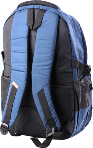 Stadsrugzak met vakken 35L blauw