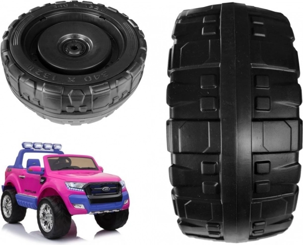 Reservewiel van EVA voor elektrische kinderauto Ford Ranger 4x4