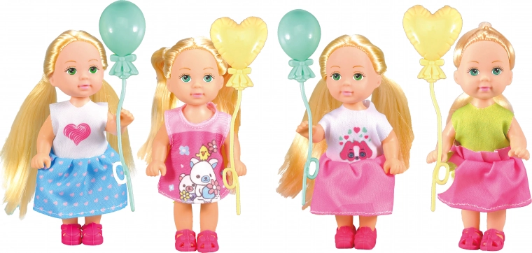 Doll with Balloon 12 cm