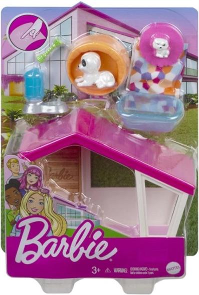 Barbie Mini Playset with Pet