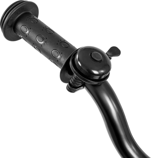 Secure grip and a fun bell