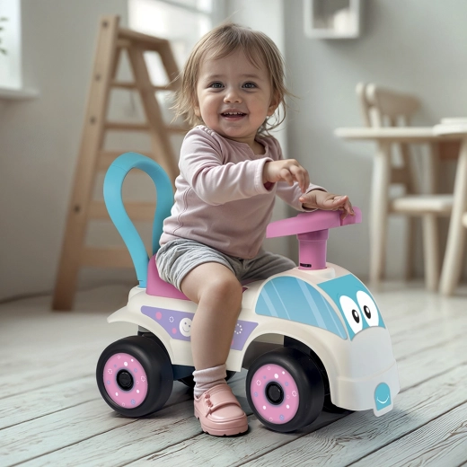 Stable four-wheel design for first rides