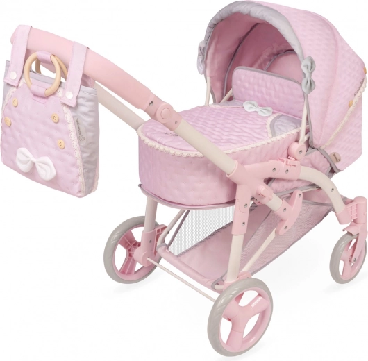 Foldable 3-in-1 Doll Stroller with Carry Bag Sophie 75 cm