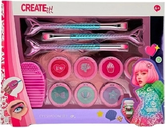 Create It! oogschaduwset voor kinderen (11-delig)