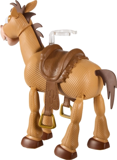 Saddle clip for attaching figures
