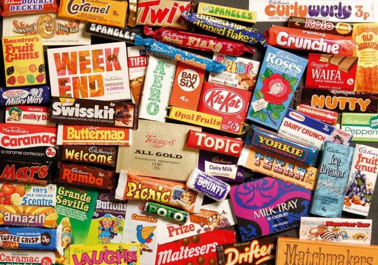 Puzzle GIBSONS zoete herinneringen jaren 70 500 stukjes