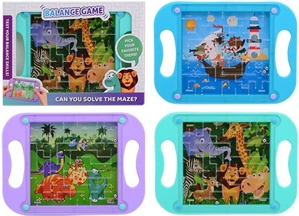 Maze balance game for children