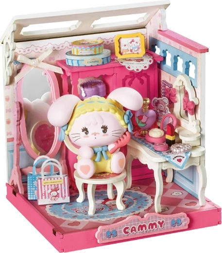 RoboTime miniature 3D en bois de la maisonnette Cammy – Instant de beauté