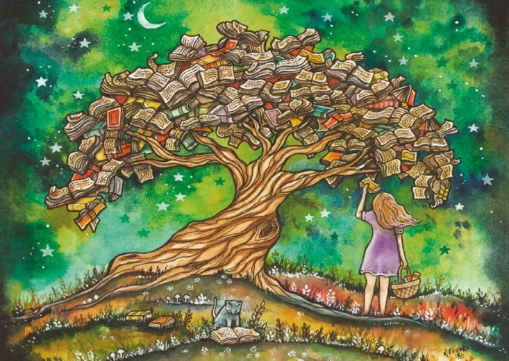 Puzzle Buch der Geschichten 1000 Teile