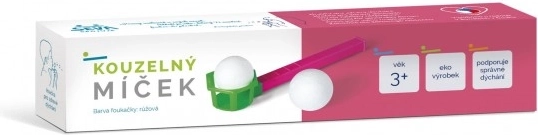 Magische blaasbal MAGIC BALL – roze puzzel voor ademhalingsoefeningen