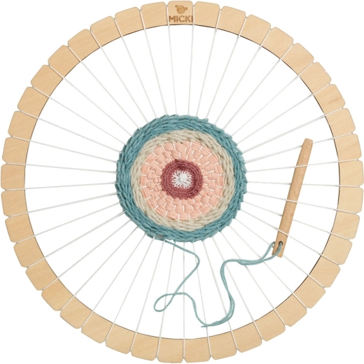 Round weaving loom for children 30 cm Micki