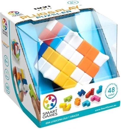 SmartGames Plug & Play Puzzler – compact logic cube