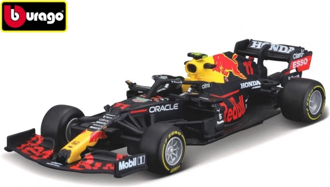 Red Bull Racing RB16B 2021 Sergio Pérez 1:43 model by Bburago – With helmet