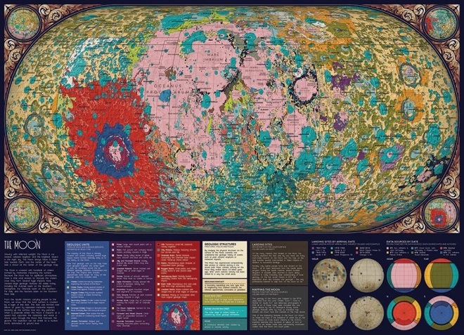 Puzzel Maan 1000 stukjes van Cobble Hill