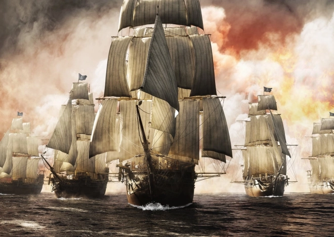 Enjoy puzzel Piratenoverwinning 1000 stukjes