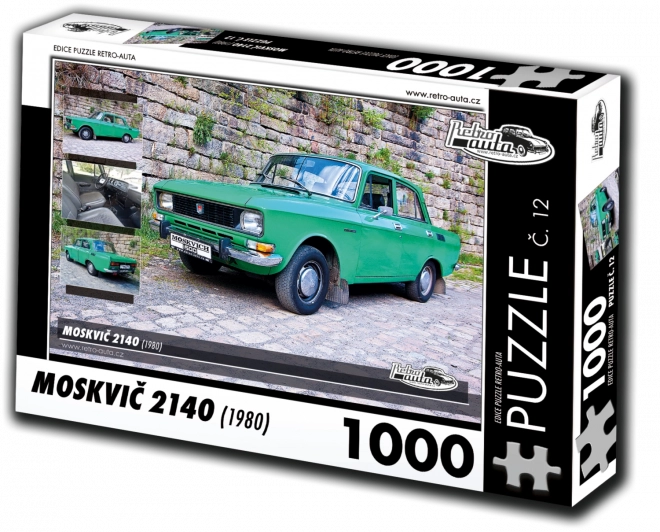 RETRO-AUTA Puzzel Moskvitsj 2140 (1980) 1000 stukjes
