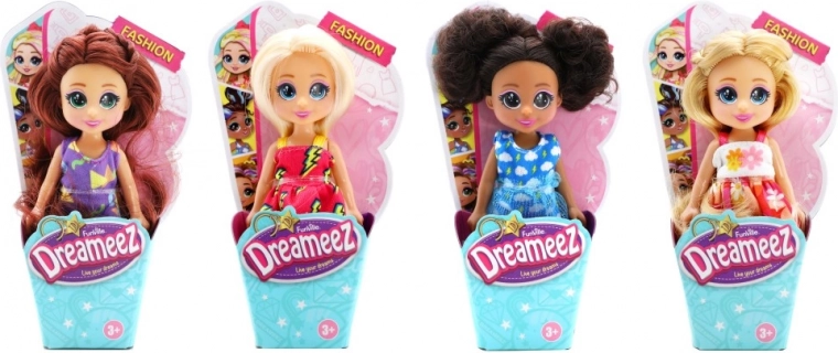 DREAMEEZ mini doll in a cone 12 cm