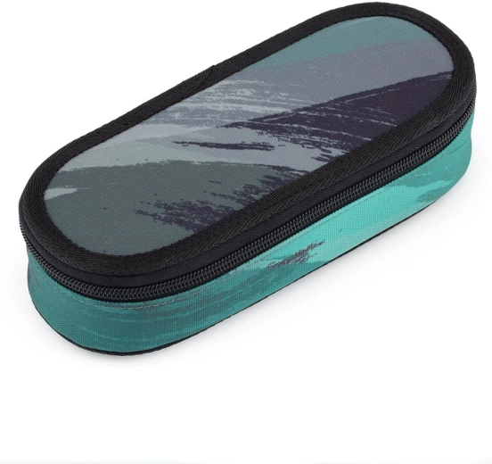 Topgal oval student pencil case