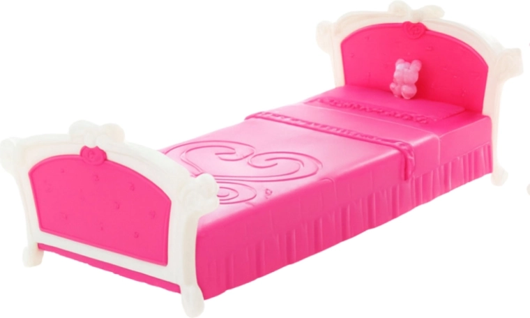 Stylish bed for a doll’s comfortable rest