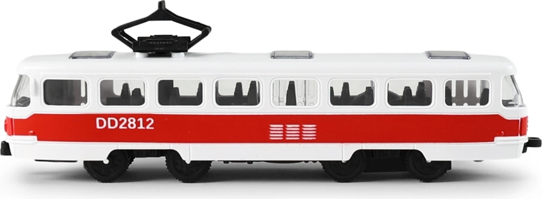 Realistic details like a real tram