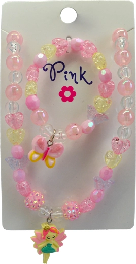 SPARKYS Butterfly-Themed Necklace and Bracelet Set