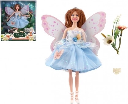 Fairy Doll with Jointed Wings and Accessories