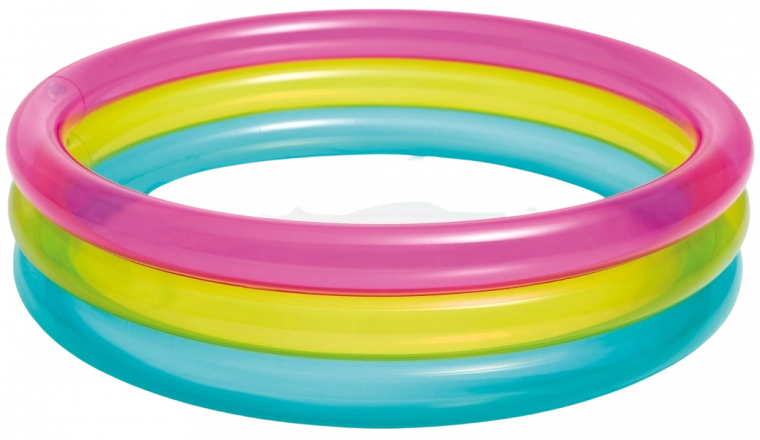 Inflatable children’s rainbow pool 86 × 25 cm INTEX