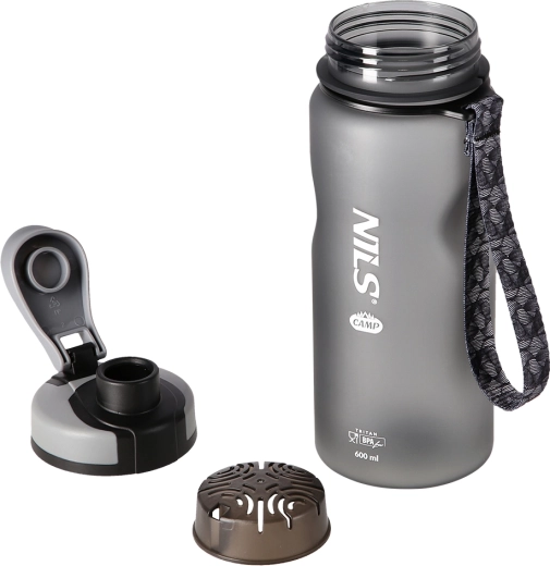 Klappdeckel und integriertes Sieb