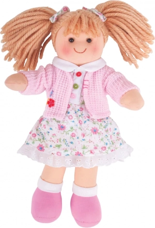 Bigjigs Toys stoffen pop Poppy 28 cm