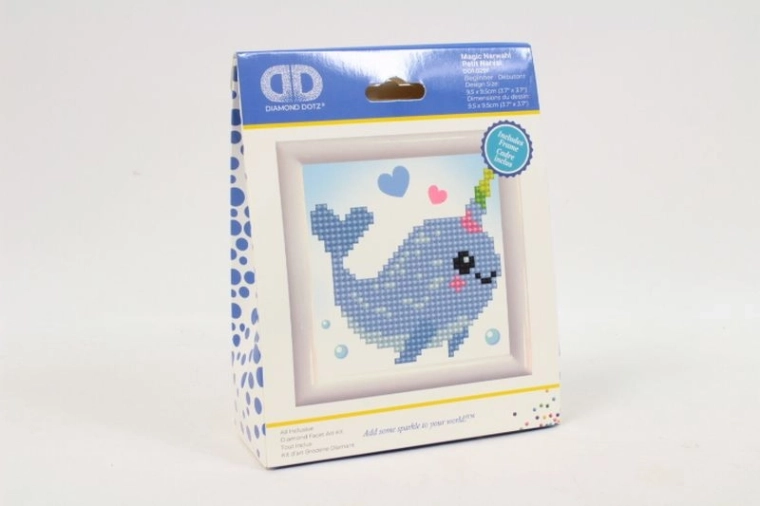 Diamond Dotz Magic narval – kit de broderie diamant