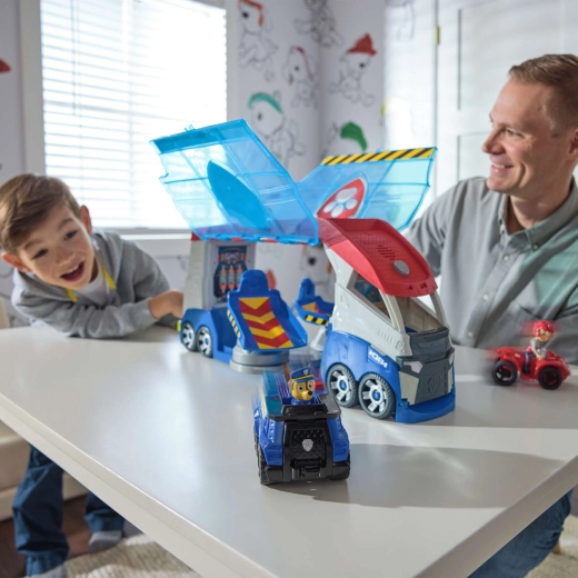 Patrouilleur ouvrant et base mobile