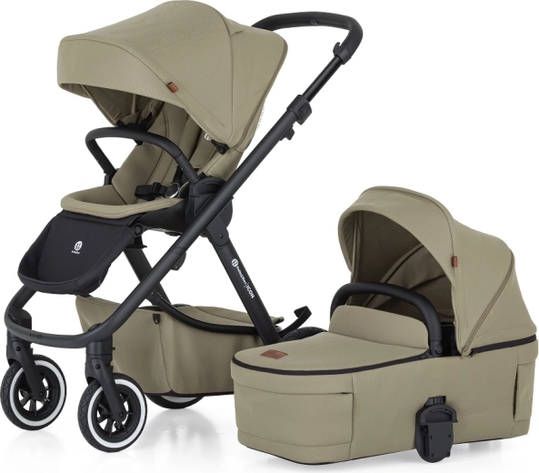 Petite&Mars Icon 2-in-1 stroller dove grey lite air