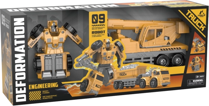 Transformierender Kran-Lkw - Roboter