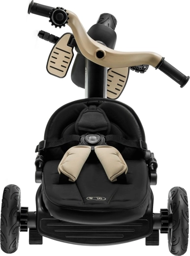 360° swivel seat and semi-recline comfort