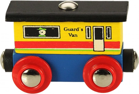 Wagon en bois BIGJIGS RAIL pour circuit de train