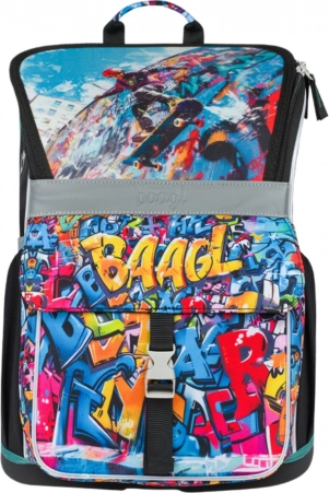 School Bag BAAGL Zippy Skatepark