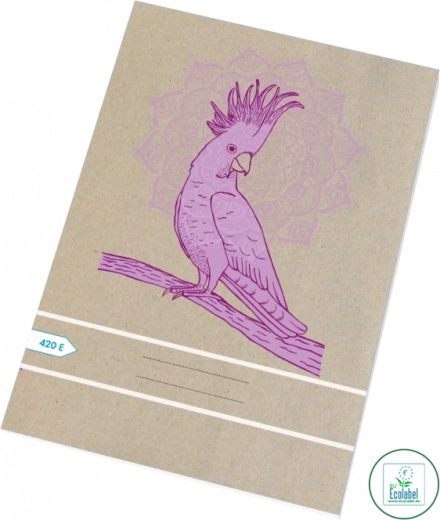 Školní sešit A4 blanco 20 vellen Papoušek Papírny Brno