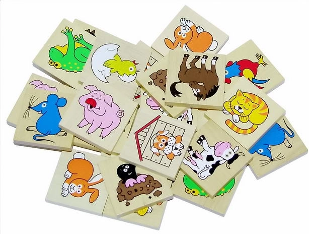 Detoa pexeso en bois Conte de fées