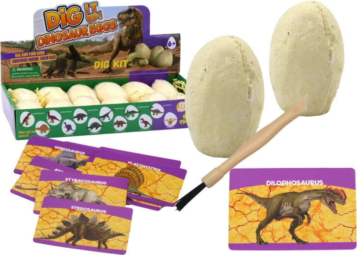 Archeologische set Dinosaurusei
