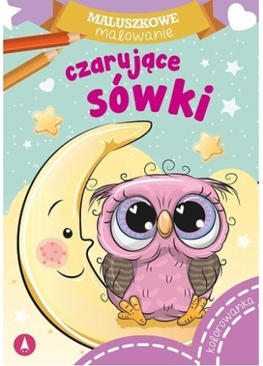 Coloriage pour tout-petits : Petites chouettes magiques