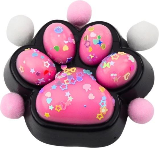 Schattig kattenpoot‑design