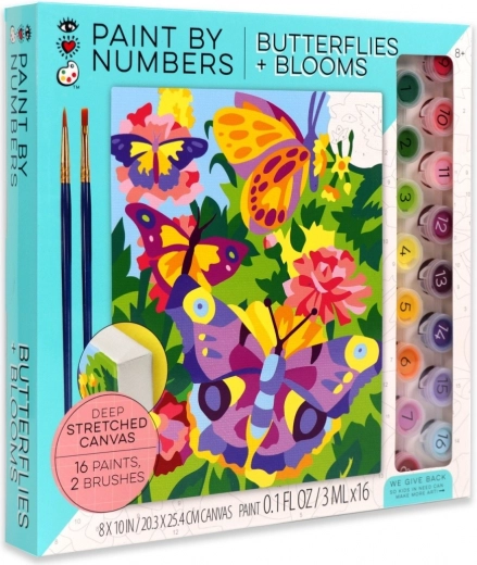 schilderen op nummers vlinders