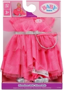 BABY born princess dress for 43 cm doll