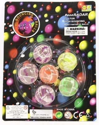 Rubber Balls (6 pcs)