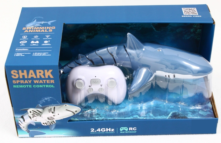 Requin argenté télécommandé