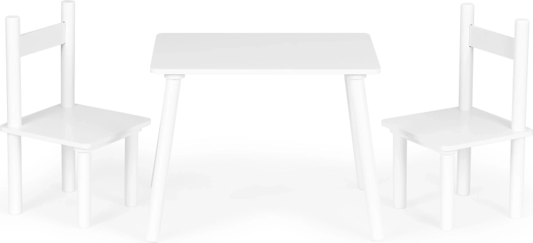 ECOTOYS Children's Table and 2 Chairs