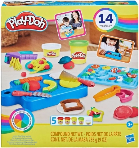 Play-Doh Startset Kleine Kok en Leren Snijden