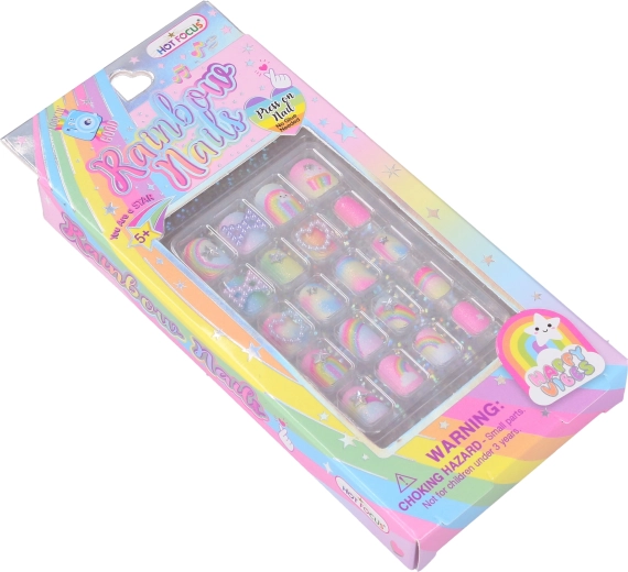 Sticker Nails Rainbow