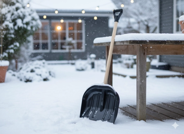Poignée ergonomique en D et manche en bois